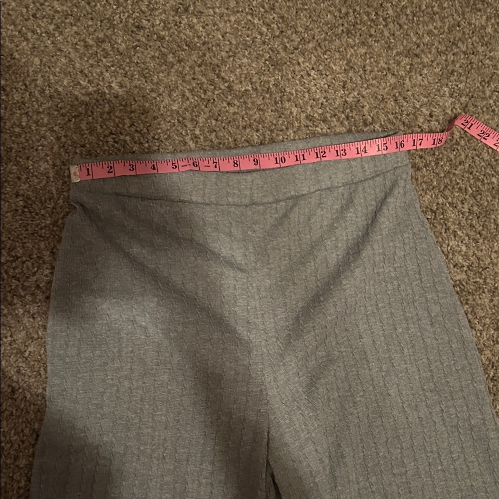 Counterparts Heather Gray Ribbed Sweater and pants set - Picture 6 of 8